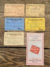 Chicago Milwaukee & St Paul Railroad Railway Co Pass 1913 1914 1916 1917 1918 picture