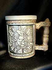   Vintage RARE “BUSCH GARDENS” Ceramic Mug w/iconic Clydesdale -4¼