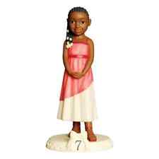 African American Age 7 Figurine Standing at 6.00