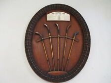 HISTORY CRAFT ANTIQUE GOLF CLUBS PICTURE BROWN 6021045698745045 MARINE BOAT picture