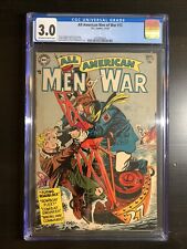 All-American Men of War #15 CGC 3.0 1954 Nazi Cover Pre Code | Comb Ship'g Avail picture