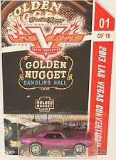 Pink '67 Chevy Camaro  Custom Hot Wheels '13 Las Vegas Convention Series w/RR picture