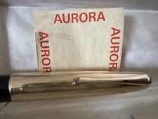 Aurora 88 Pen Fountain Pen Piston Pen Gold Format Marking Vintage 1950 picture