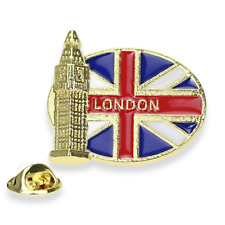 London England Souvenir Enamel Lapel Pin picture