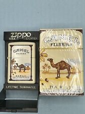 1998 Camel State Hawaii Cream Matte Zippo Lighter NEW & Collectible Pack Empty picture