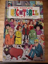 The Complete Eightball #1-18 by Daniel Clowes (2 Volume Hardcover w/Slipcase) VG picture