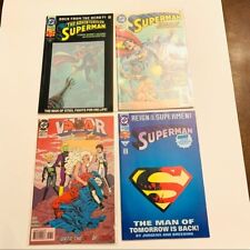 Rare DC comics 4 Superman & Valor DOA vintage collectible comic books picture