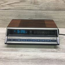 Vintage GE General Electric 7-4663A Touch Control Alarm Clock Radio Works Great picture