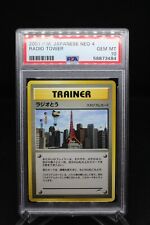 PSA 10 Radio Tower ( Meowth ) - Neo Destiny 4 GEM MINT - Japanese Pokemon Card picture