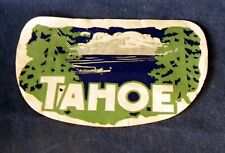Lake Tahoe California Vintage Style Travel Decal / Vinyl Sticker, Luggage Label picture