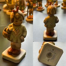 Hummel Vintage Small Figurine I Brought You A Gift Hummel Club 1990 TMK6 picture