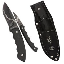 Browning Primal RMEF Combo Hunting Knife Set w/ Sheath - NEW No Box picture