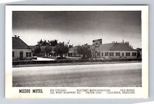 Columbia MO-Missouri, Mizzou Motel Advertising, Antique, Vintage Postcard picture