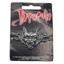 1992 Vintage Bram Stoker's Dracula Wolf Movie Pin Vampire Horror 90s Retro NEW picture
