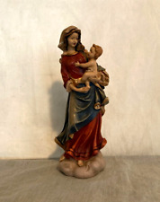 Vintage Mary & Baby Jesus On Clouds 12