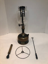 Antique Vintage Coleman #129 Kerosene Mantle Lamp Glass Globe Pump Fitter Hanger picture