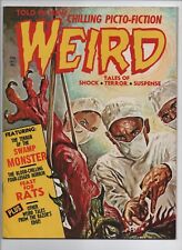 WEIRD VOL.5 NO.1  VF  1971 EERIE PUBLICATIONS *HIGH GRADE*   COMBINE SHIPPING picture