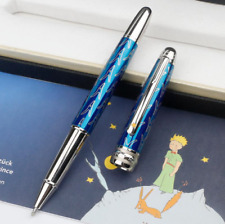 Luxury Metal 163 Prince Series Blue Color 0.7mm Rollerball Pen picture