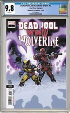 DEADPOOL WOLVERINE WWIII #2 MARVEL 2ND PRINT VARIANT CGC 9.8 NM/MT PRESALE picture