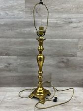 Vintage MCM Leviton Brass Table Lamp 27