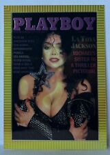 1995 Playboy Chromium Cover Cards #81 La Toya Jackson picture