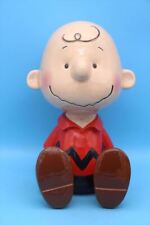 80S Schmid Charlie Brown Large Music Box Vintage Peanuts Collectible picture