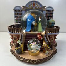 Disney Beauty & The Beast  “There’s Something There” Musical Blower Snowglobe picture
