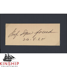 Sigmund Freud signed Cut JSA LOA Rare Inscribed Auto Neurologist Z1751 picture