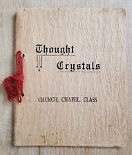 THOUGHT CRYSTALS Olive Hill c1900 Valparaiso University Printing Association picture