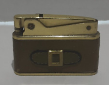 *VINTAGE* 1960's ALPCO Brass Leather Wrapped lighter Rare picture
