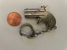 VTG Keychain Pistol Mini Cap Gun Key Chain Ring Toy picture