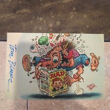 Tom Bunk signed/auto 4x6 photo Garbage Pail Kids Art Artist Guaranteed Authentic picture