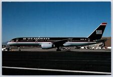 Airplane Postcard USAir US Airways Airlines Boeing 757-2B7 N631AU CV14 picture