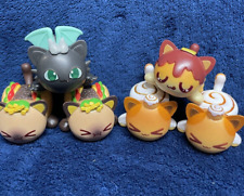 APHMAU Meemeows Collectible Mystery Figure Vinyl Lot of 6 Taco Dragon Pancake picture