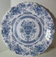 Vtg Arcopal France Blue and White Honorine Pattern Salad Plate Discontinued picture