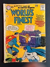 World's Finest #88 DC Comics 1957 GD picture
