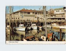 Postcard Fisherman's Wharf Tourist Terminal of San Francisco California USA picture
