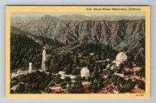 CA-California, Mount Wilson Observatory, Antique, Vintage Souvenir Postcard picture