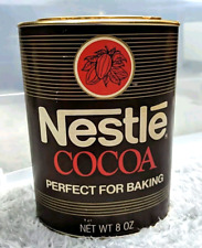 Vintage Nestle Cocoa 8 oz Chocolate Tin Nestle Foods Corporation Purchase, N.Y. picture