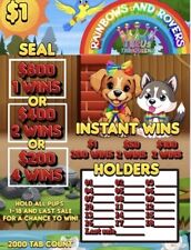 NEW pull tickets Rainbows And Rovers - Seal Card Tabs picture
