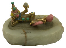 Ron Lee Clown Statue Sculpture Figurine PINKY LYING DOWN 1993 picture