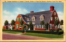 Residence of Joseph C. Lincoln Author Cape Cod Stories Chatham Mass [bx] picture