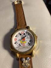 DISNEY VINTAGE MICKEY MOUSE WATCH by LORUS - WORKING - NEW BATTERY. picture