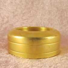 Solid Brass BURNER COLLAR for #2 & #2 Queen Anne old or new oil lamp picture
