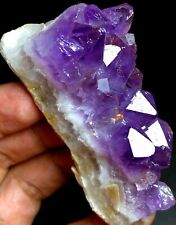 100g Natural Amethyst Beautiful Purple QUARTZ Geode Crystal Cluster  h870 picture