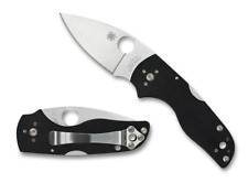 Spyderco Knife Lil Native Lockback Black G10 S30V Steel Pocket Knives C230MBGP picture