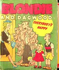 Blondie and Dagwood Everybodys Happy #1438 VG 1948 Low Grade picture