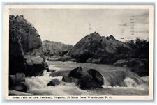 1941 Great Falls Of Potomac Virginia From Washington DC Posted Vintage Postcard picture