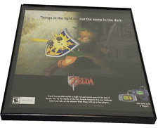 2002 Legend of Zelda: A Link to the Past GBA Framed Print Ad/Poster Official Art picture