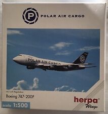 Herpa Wings - Polar Air Cargo 747-200F #502634 New In Box Old Stock picture